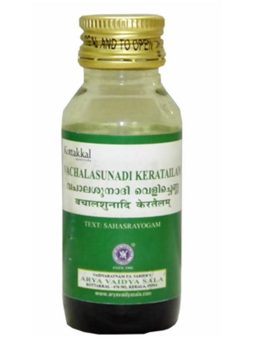 Buy Kottakkal Arya Vaidyasala Vachalasunadi Kera Tailam from DrMediCart, Ship from India to USA