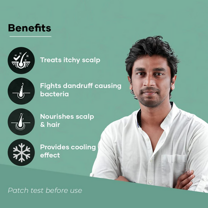 Mars By GHC Anti-Dandruff Shampoo With Aloe Vera & Menthol