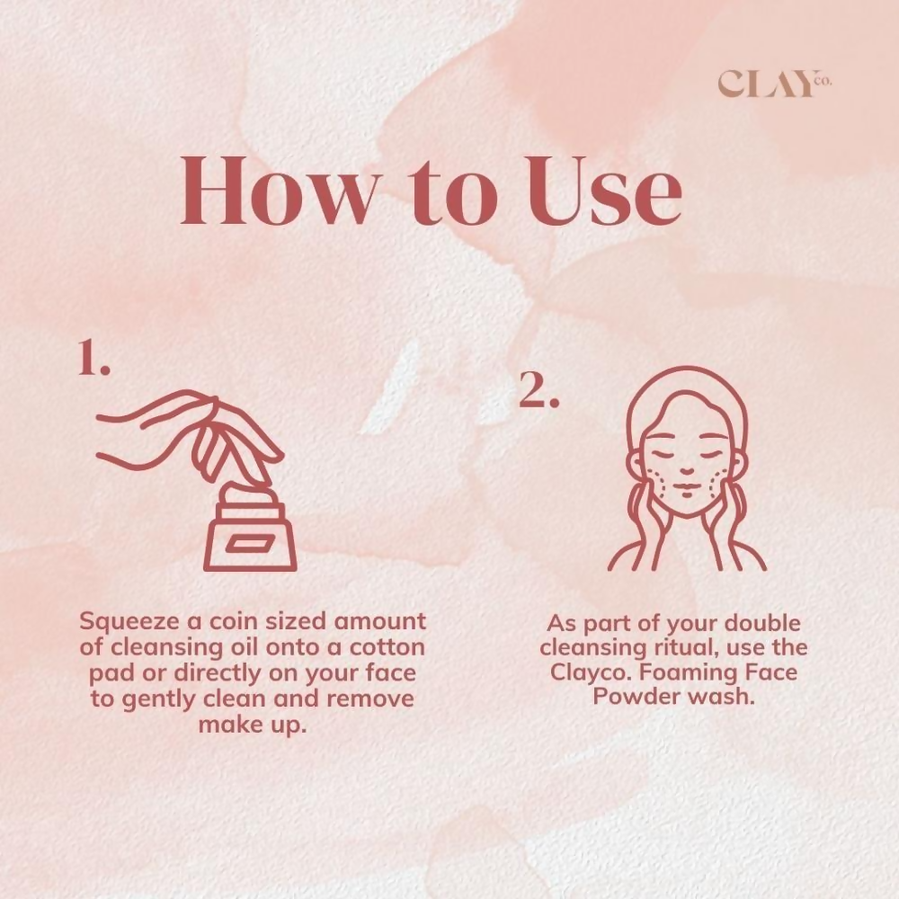 Clayco Zero-Residue Tsubaki Cleansing Oil Makeup Remover & Face Cleanser