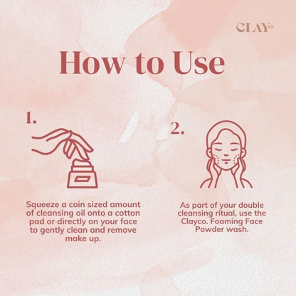 Clayco Zero-Residue Tsubaki Cleansing Oil Makeup Remover & Face Cleanser