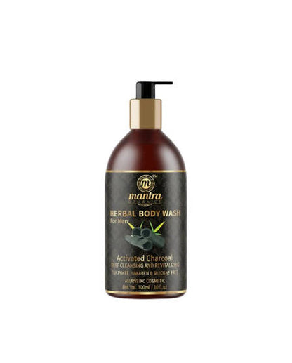 Mantra Organics Charcoal Body Wash For Men