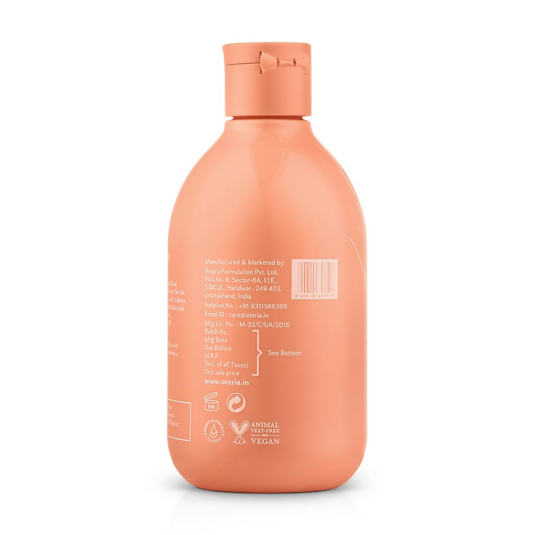 Oteria Premium Exfoliating Green Coffee Body Wash For Shower Gel & Energizing Shower Experience
