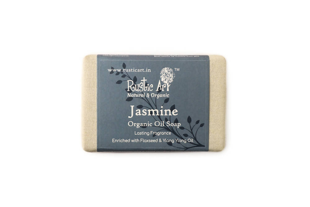 Buy Rustic Art Jasmine Organic Oil Soap from DrMediCart, Ship from India to USA