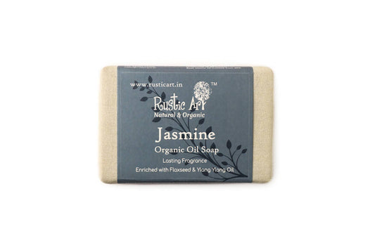 Buy Rustic Art Jasmine Organic Oil Soap from DrMediCart, Ship from India to USA