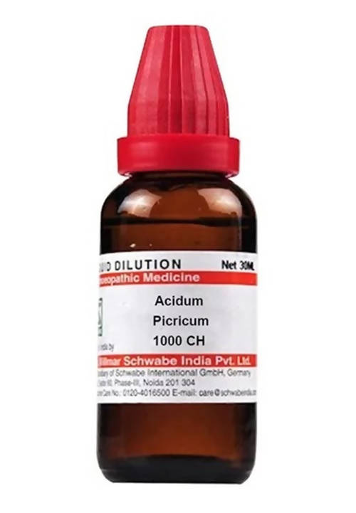 Buy Dr. Willmar Schwabe India Acidum Picricum Dilution from DrMediCart, Ship from India to USA