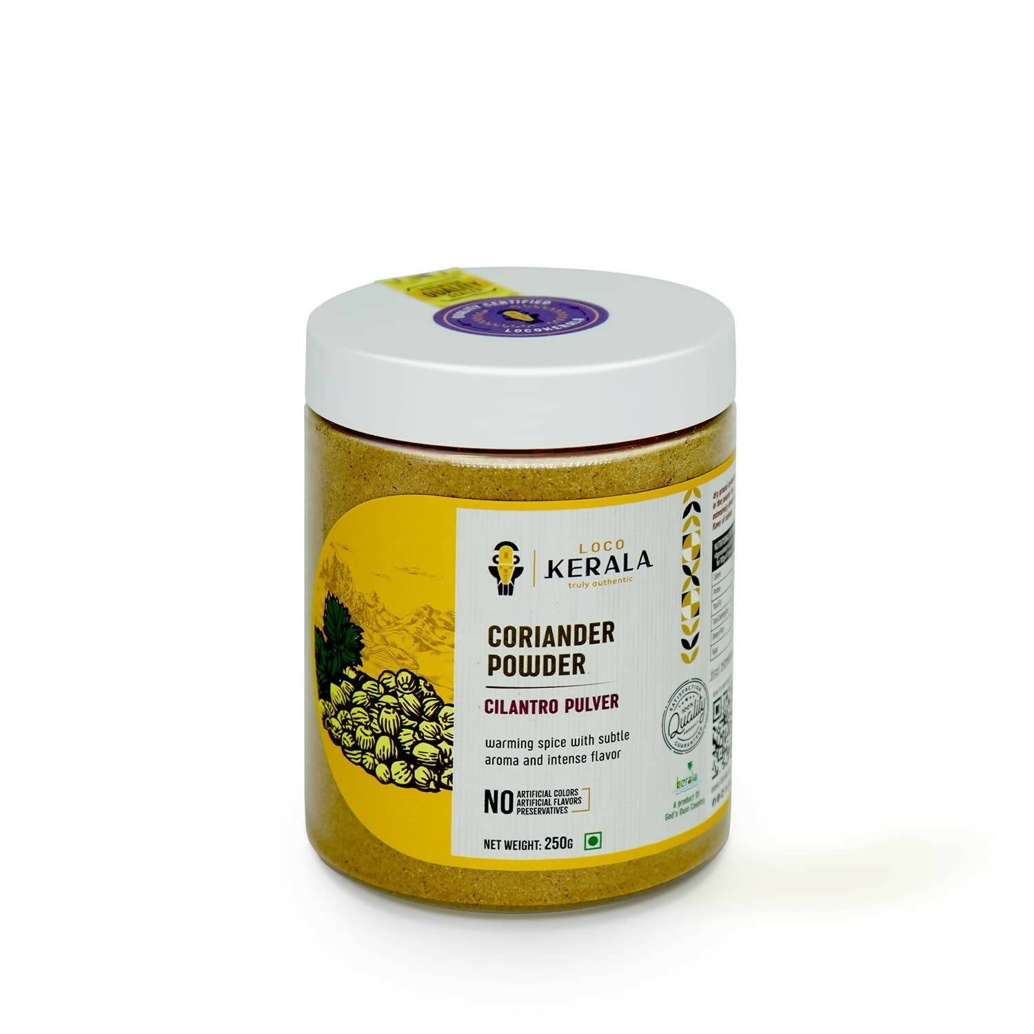 LocoKerala Cilantro Pulver Coriander Powder