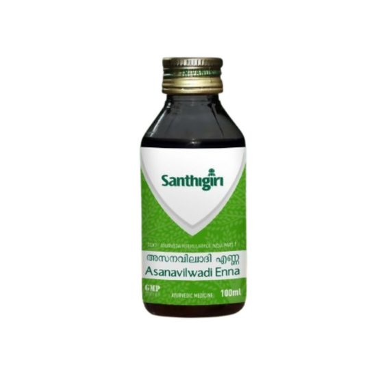 Santhigiri Asanavilwadi Enna Thailam