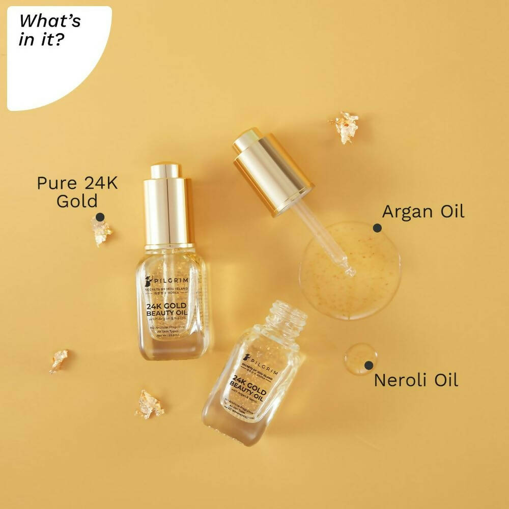 Pilgrim 24K Gold Beauty Oil