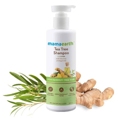 Buy Mamaearth Tea Tree Anti Dandruff Shampoo For Dandruff Free Hair from DrMediCart, Ship from India to USA