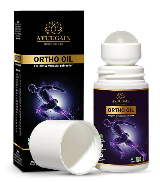 Buy Ayuugain Ortho Oil for Joint & Muscle Pain support   from DrMediCart, Ship from India to USA