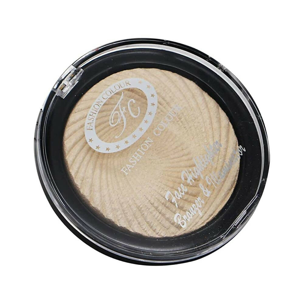 Fashion Colour Face Highlighter Bronzer & Illuminator-Shade 03 (All Skin Tone)