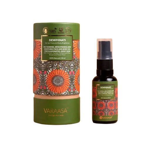 Varaasa Dewminati De-tanning & Brightening Face & Body Oil - DrMediCart