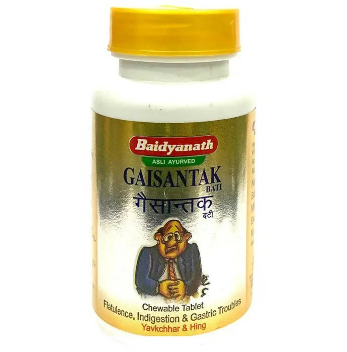 Buy Baidyanath Jhansi Gaisantak Bati Tablets from DrMediCart, Ship from India to USA