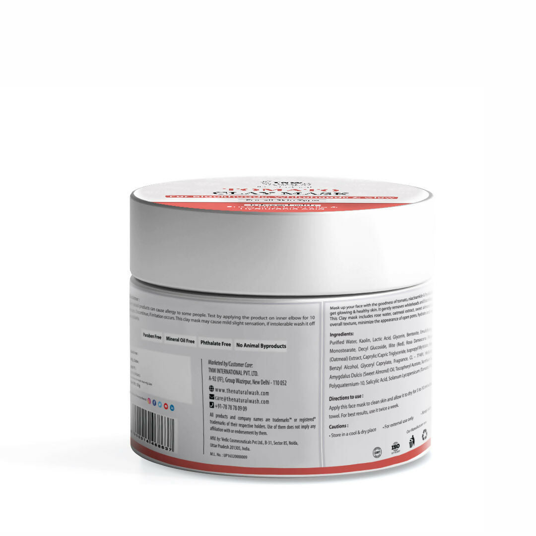 The Natural Wash Tomato Clay Face Mask