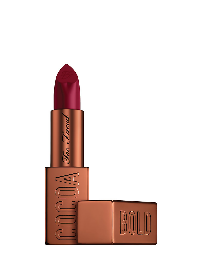 Too Faced Cocoa Bold Em-Power Cream Lipstick - Triple Fudge