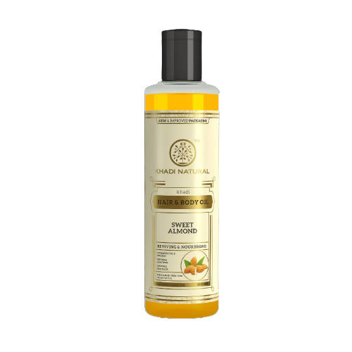 Buy Khadi Natural Sweet Almond Hair & Body Oil from DrMediCart, Ship from India to USA