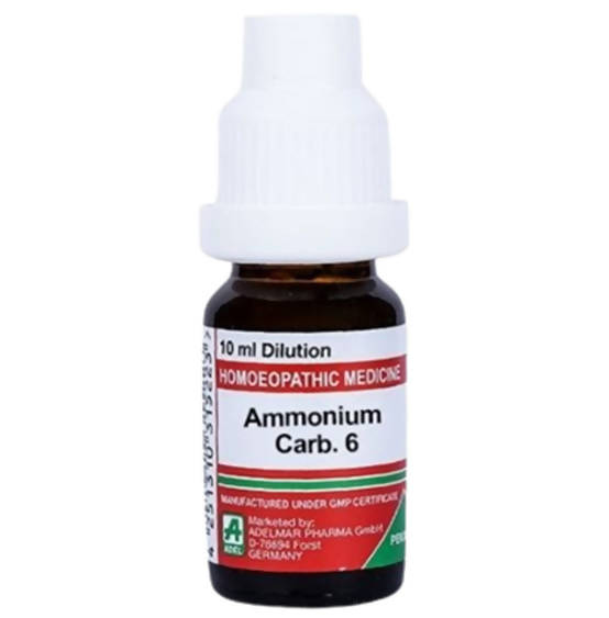 Buy Adel Homeopathy Ammonium Carb Dilution from DrMediCart, Ship from India to USA