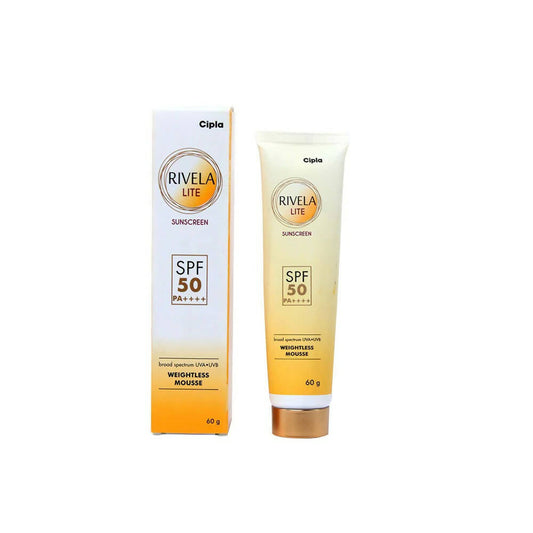 Buy Cipla Rivela Lite Sunscreen SPF 50 from DrMediCart, Ship from India to USA