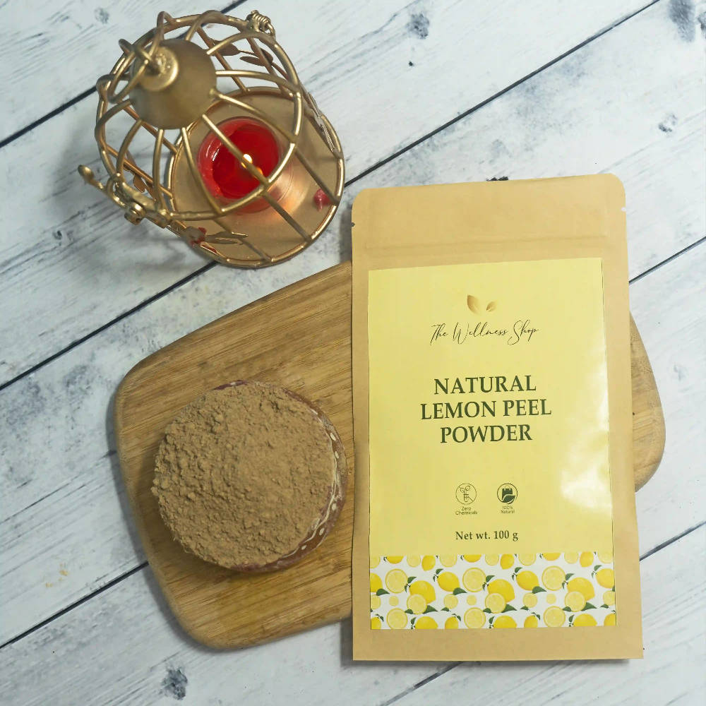The Wellness Shop Natural Lemon Peel Powder - Drmedicart