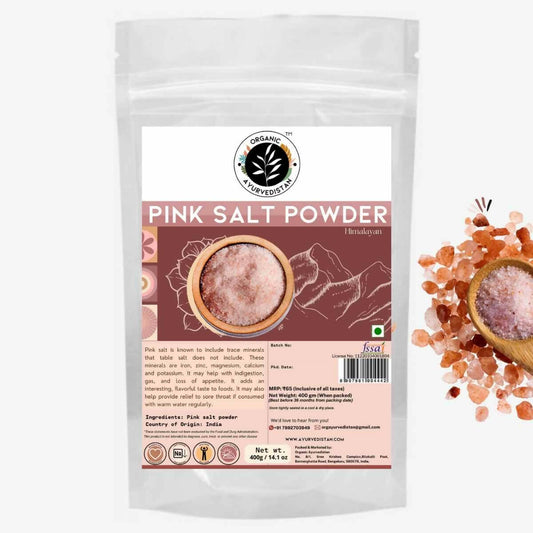 Buy Organic Ayurve USA, Australia, Canada n Pink Salt Powder from DrMediCart, Ship from India to USA