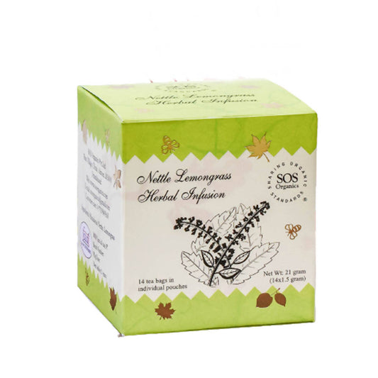 Buy SOS Organics Nettle Lemongrass Herbal Infusion from DrMediCart, Ship from India to USA