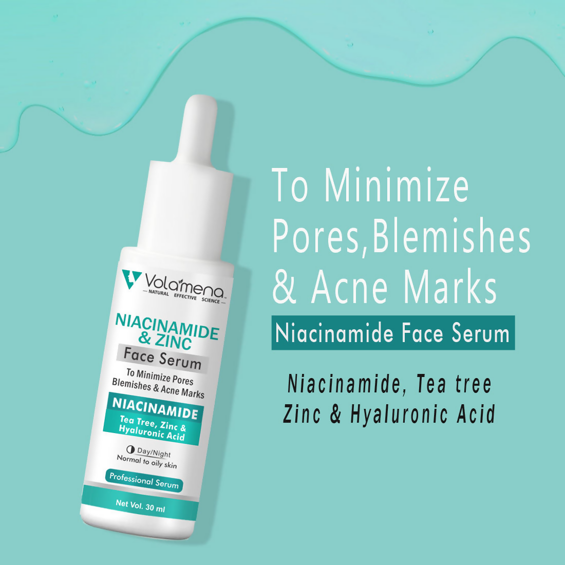 Volamena Niacinamide & Zinc Face Serum
