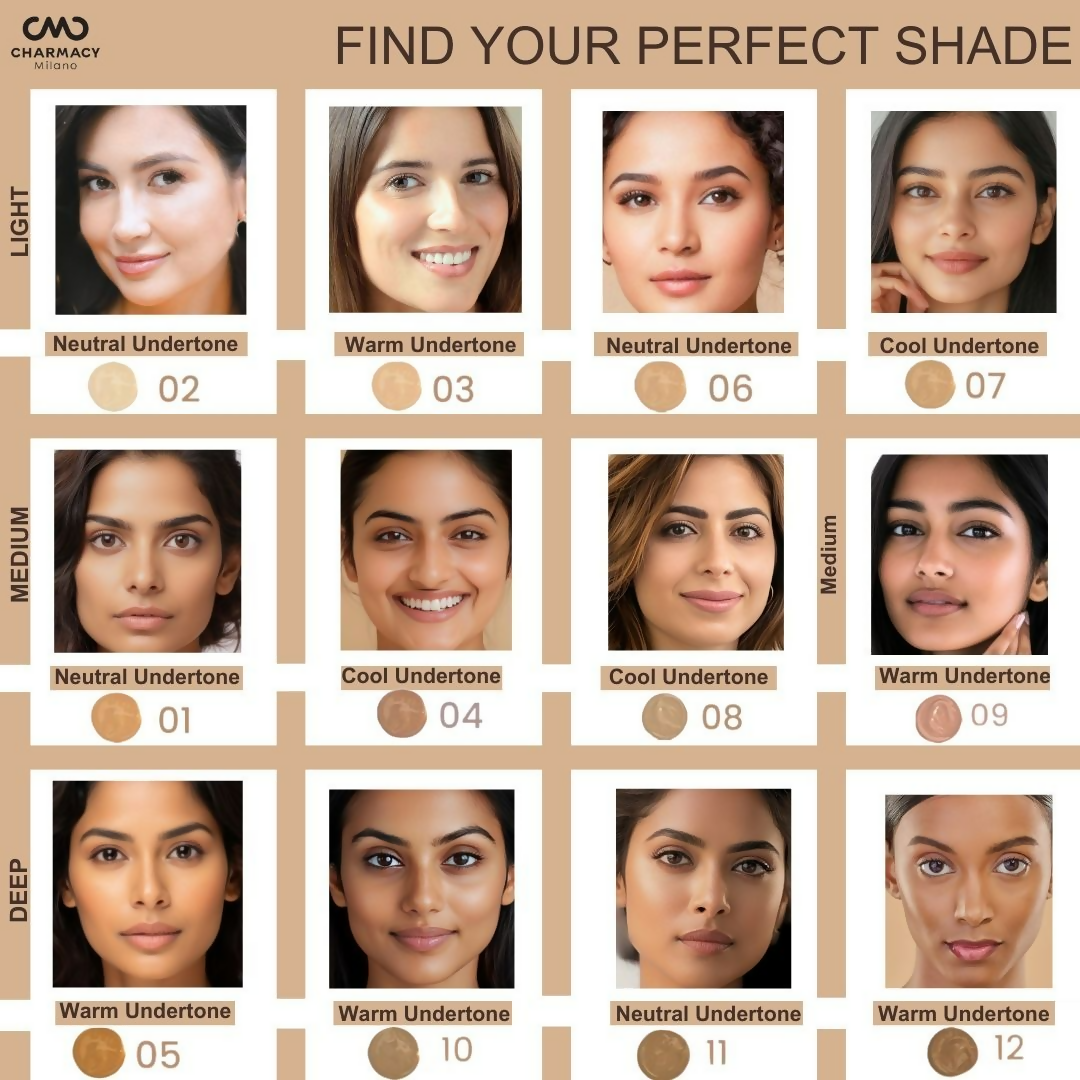 Charmacy Milano CMC Matte Foundation - 03