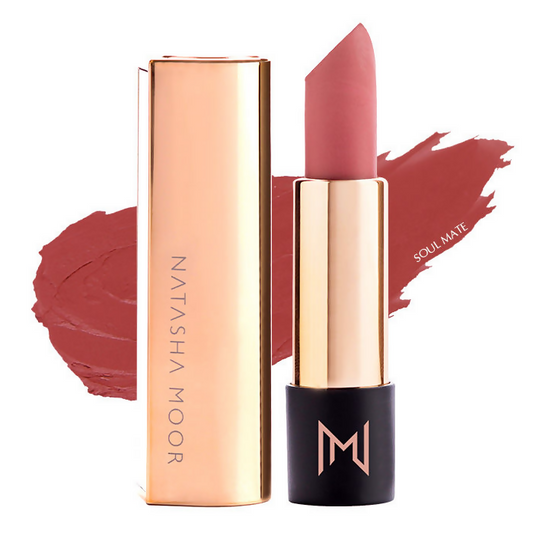 Natasha Moor Silk Suede Lipstick - Soul Mate