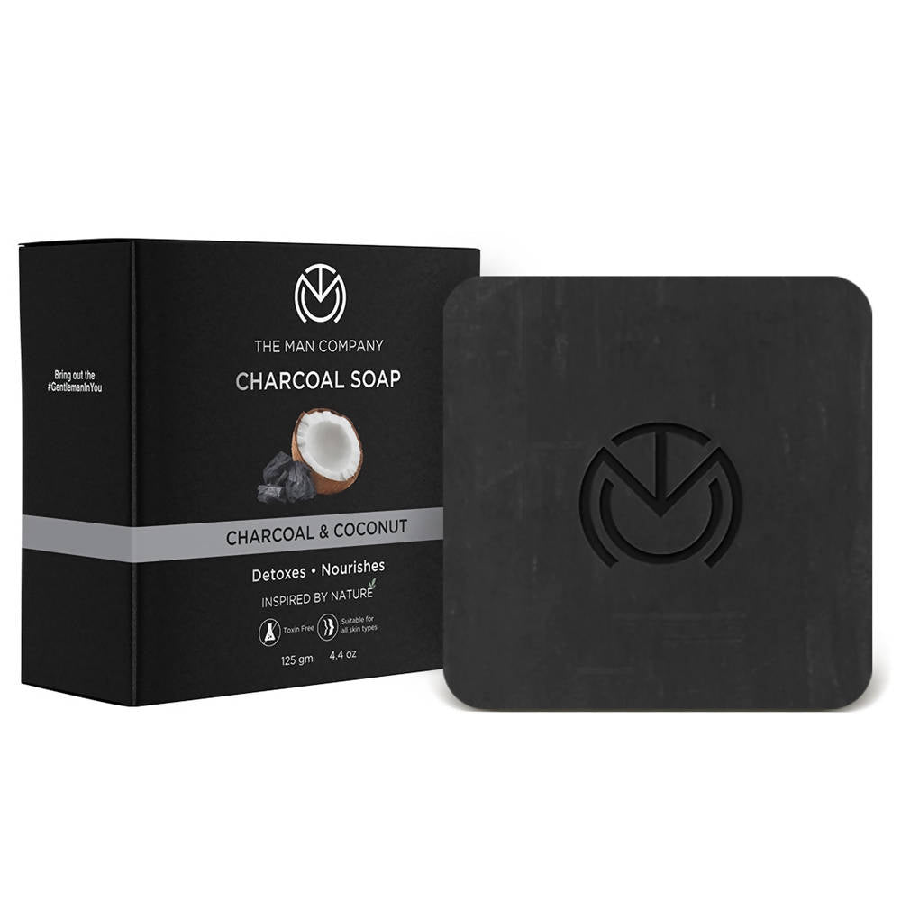 Buy The Man Company Charcoal Soap Bar - Charcoal & Coconut from DrMediCart, Ship from India to USA