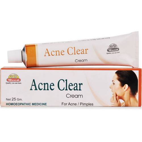 Buy Wheezal Homeopathy Acne Clear Cream from DrMediCart, Ship from India to USA
