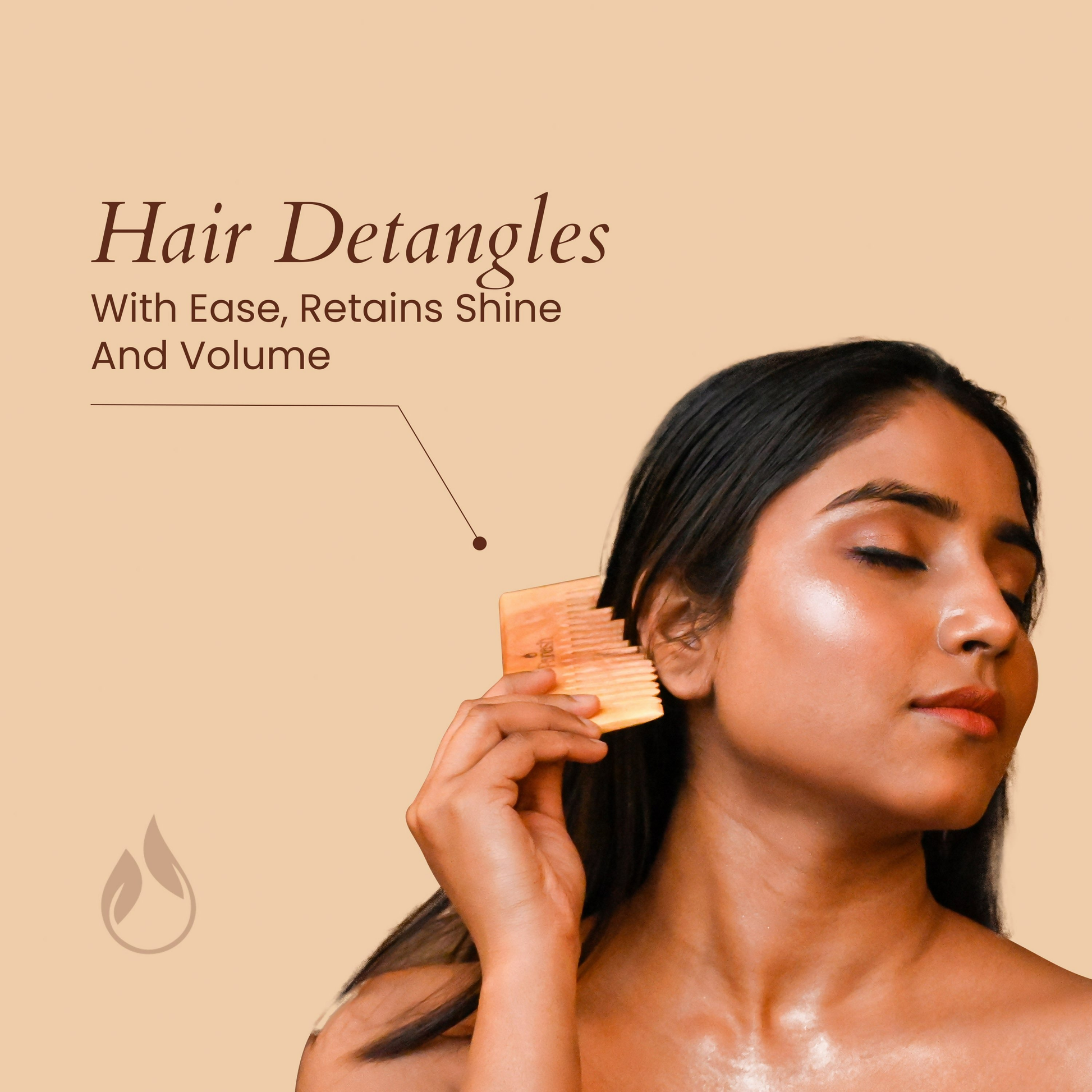Panash Prasadana Neem Hair Comb