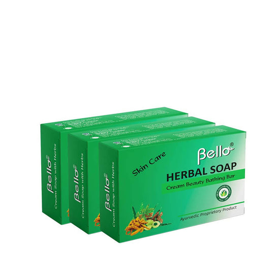 Buy Bello Herbals Soap | Cream Beauty Bathing Bar from DrMediCart, Ship from India to USA