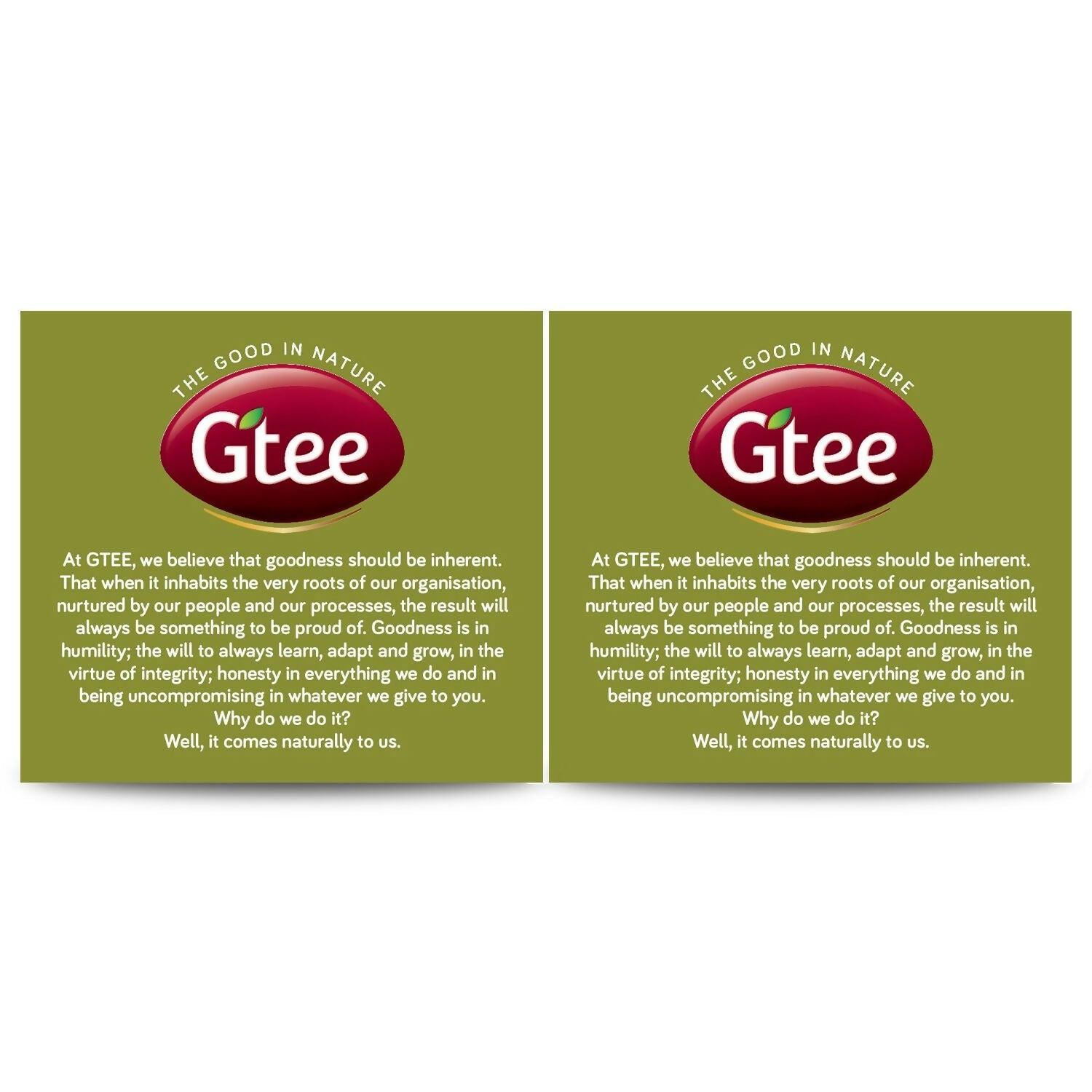 Gtee Tulsi Tea Bags