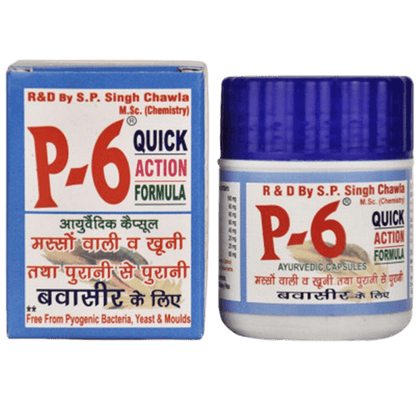 Ayurvedic P-6 Capsules