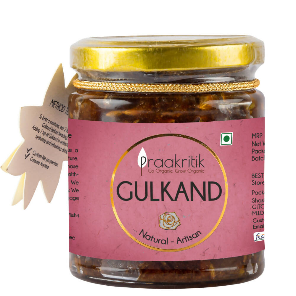 Buy Praakritik Natural Mishri Artisan Gulkand from DrMediCart