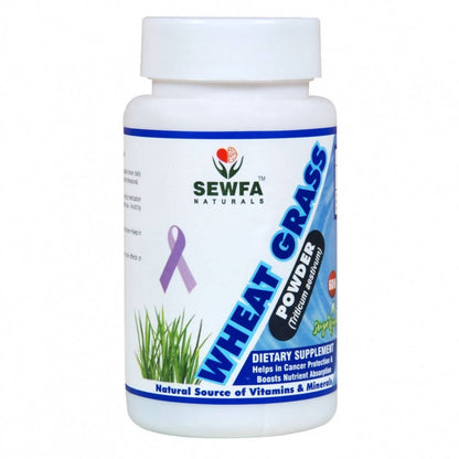 Sewfa Naturals Wheat Grass Powder Capsules