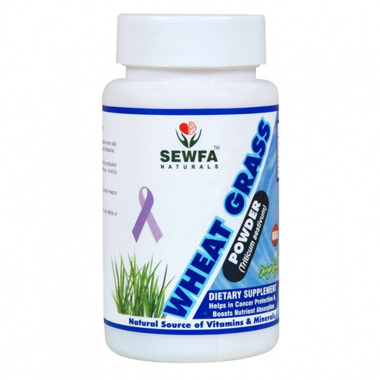 Sewfa Naturals Wheat Grass Powder Capsules