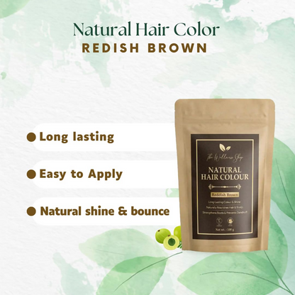 The Wellness Shop Natural Hair Colour - Reddish Brown - Drmedicart