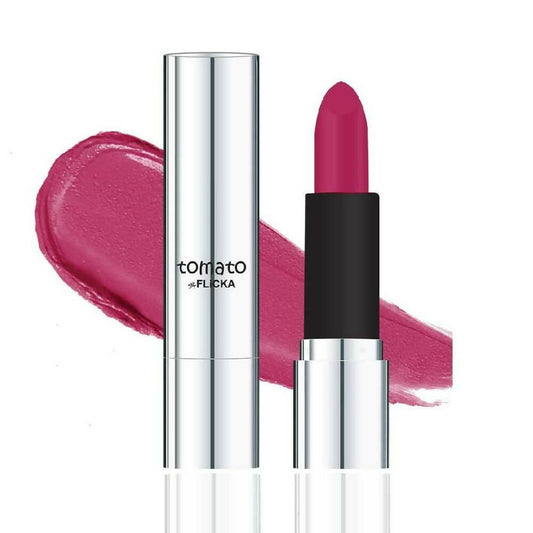 Buy Flicka Tomato Magenta Matte Finish Lipstick Shade 22 from DrMediCart, Ship from India to USA