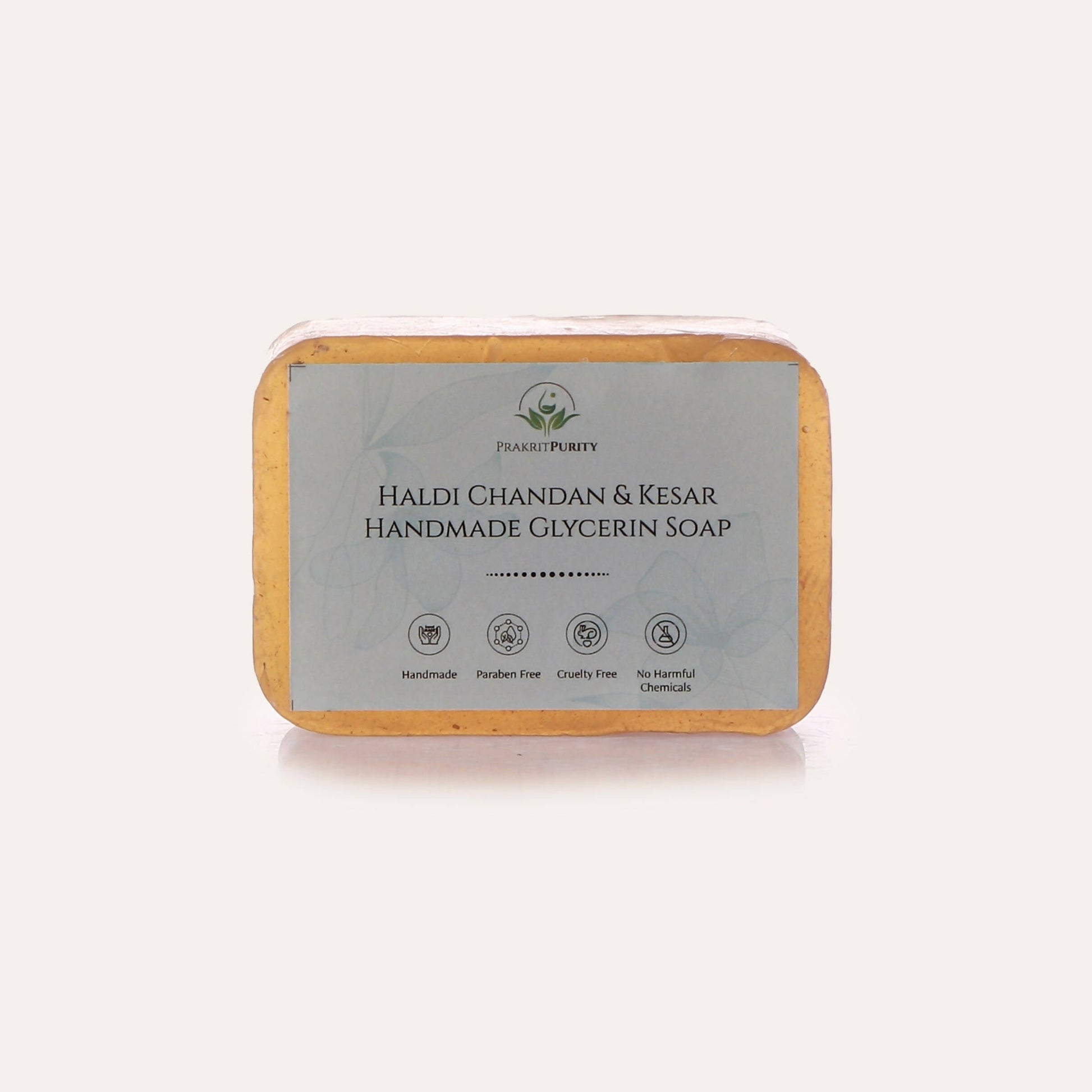 Buy PrakritPurity Haldi Chandan & Kesar Handmade Glycerin Soap from DrMediCart, Ship from India to USA