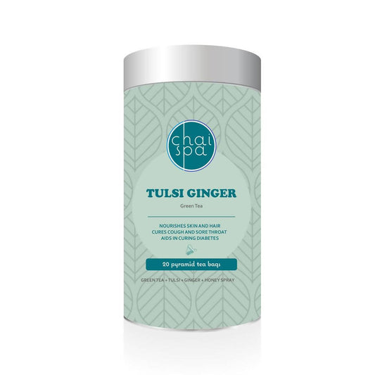 Chai Spa Tulsi Ginger Green Tea