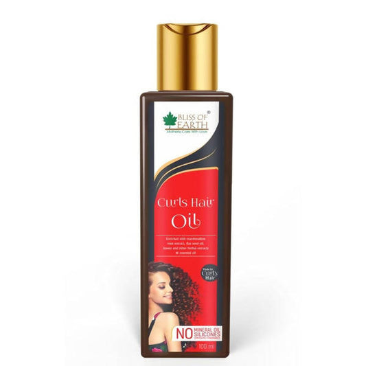 Bliss of Earth Curls Hair Oil - DrMediCart