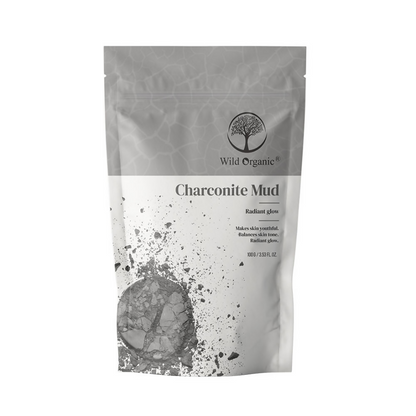 Wild Organic Charconite Mud Radiant Glow Clay Powder
