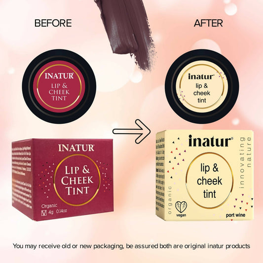 Buy Inatur Lip and Cheek Tint Port Wine from DrMediCart, Ship from India to USA