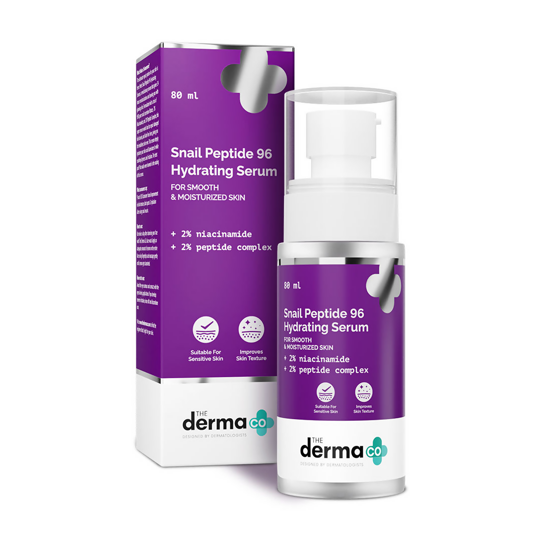 The Derma Co Snail Mucin Peptide 96 Hydrating Serum