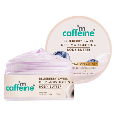 mCaffeine Blueberry Swirl Deep Moisturizing Body Butter