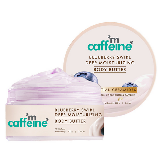 mCaffeine Blueberry Swirl Deep Moisturizing Body Butter
