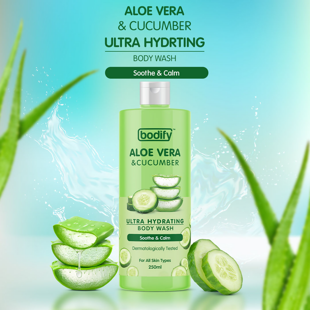 Bodify Aloe Vera & Cucumber Ultra Hydrating Body Wash