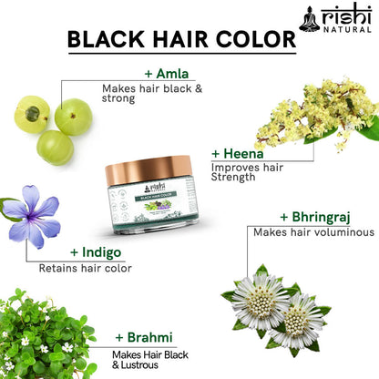 Rishi Natural Black Hair Color