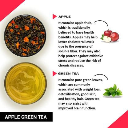 Teacurry Apple Green Tea Bags - Drmedicart